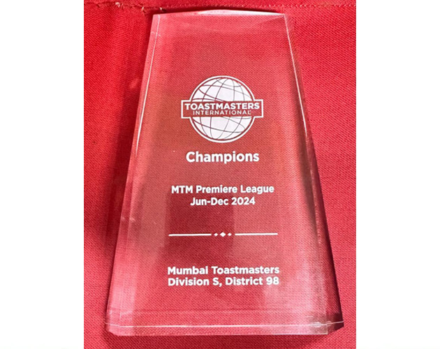 Mumbai Toastmasters Club (World’s Biggest Public Speaking Organization)